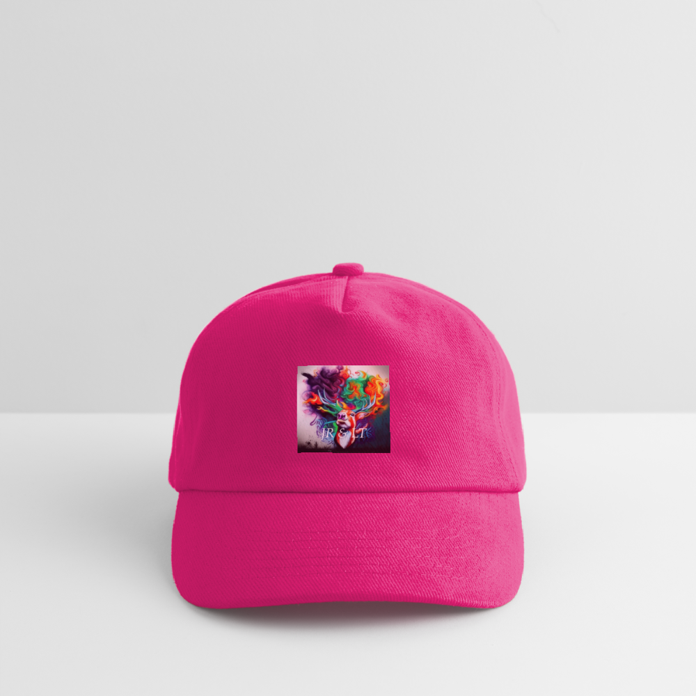 OUR TRADEMARKED JR< - CHILDREN'S BASEBALL CAP - fuchsia