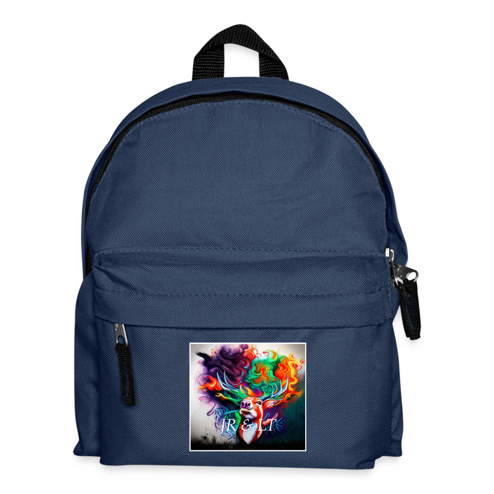 OUR TRADE MARKED LOGO - KID'S BACK PACK - navy