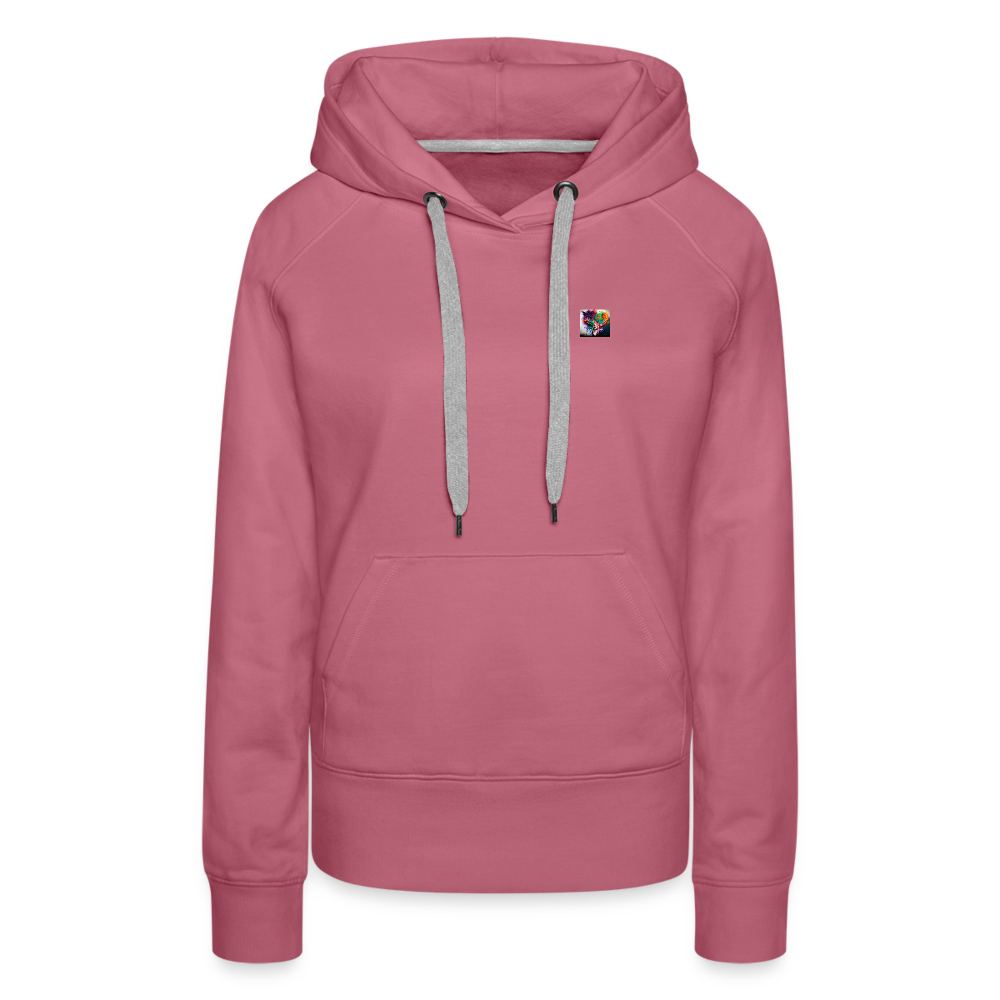 JR< - WOMENS HOODIE - mauve