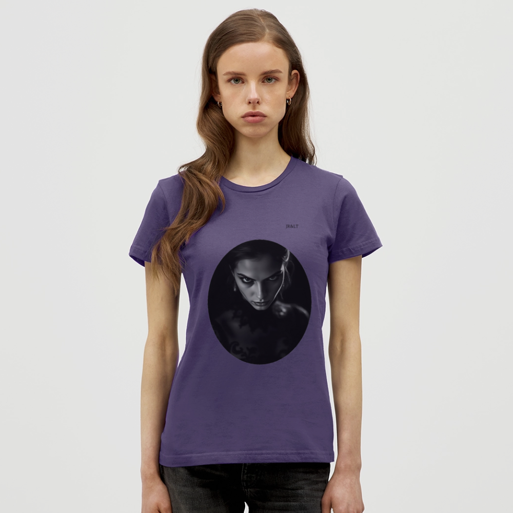 SULTRY TEMPTRESS - WOMEN'S CLASSIC T-SHIRT - dark purple