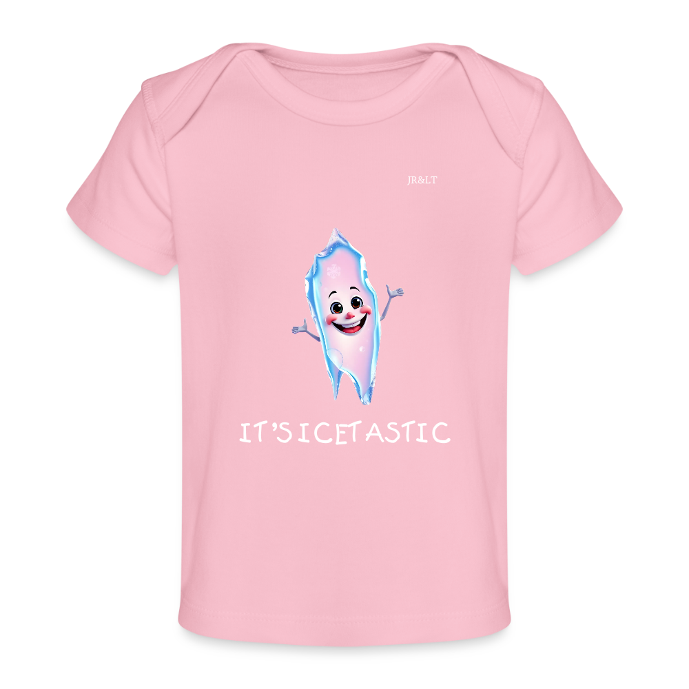 WAKE UP - BABY T-SHIRT - light pink