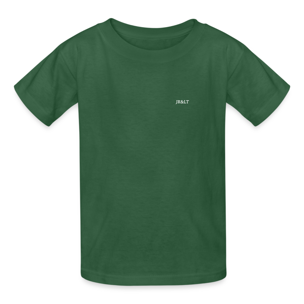 JR<'S CLASSIC LOGO CHILDREN'S T-SHIRT - bottle green