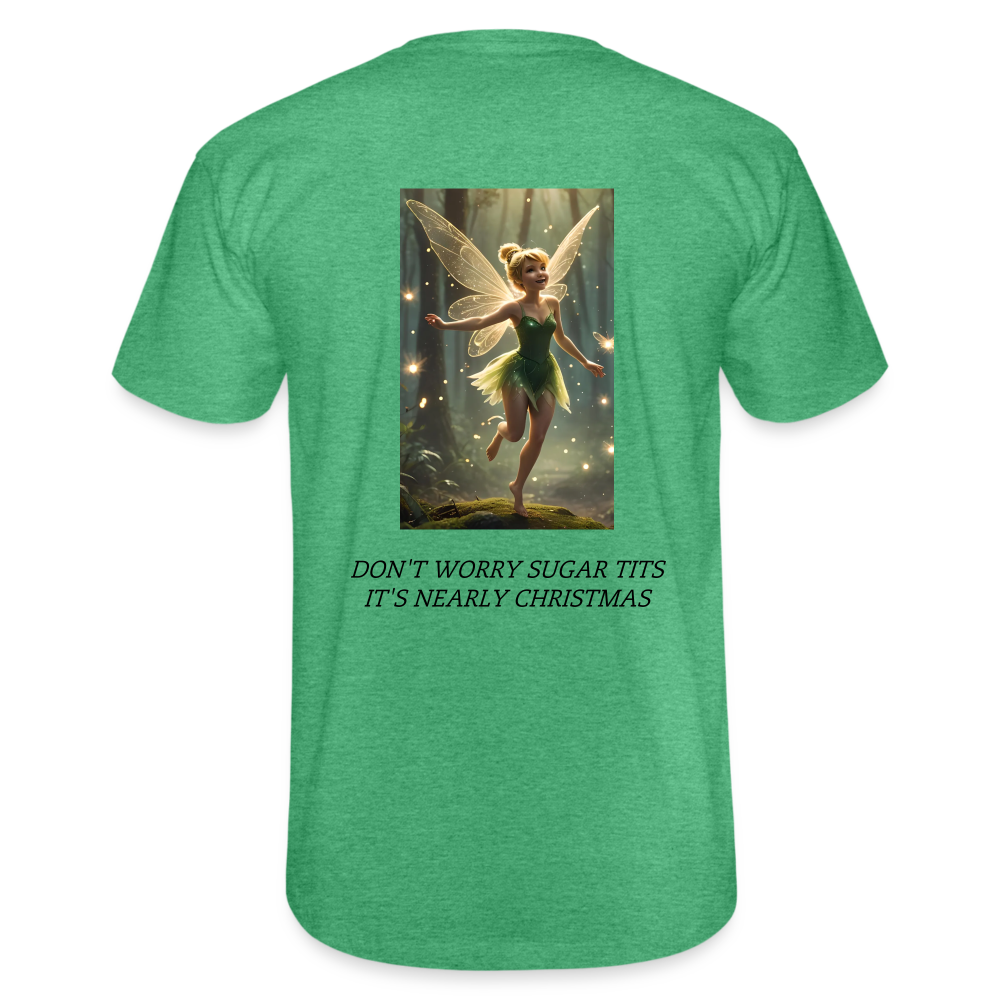 DONT WORRY SUGAR TITS - MENS CLASSIC T-SHIRT - heather green