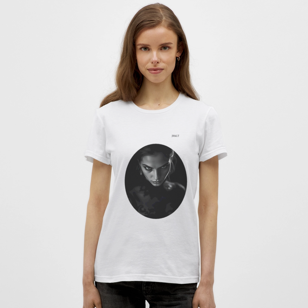 SULTRY TEMPTRESS - WOMEN'S CLASSIC T-SHIRT - white
