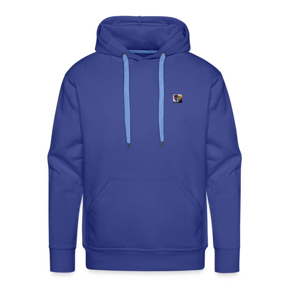 JR< TRADEMARKED - MEN'S HOODIE - royal blue