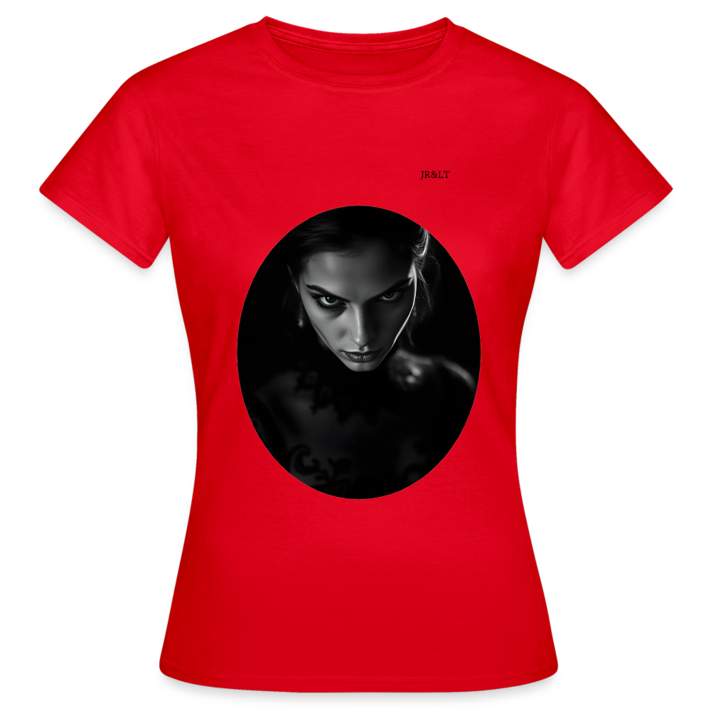 SULTRY TEMPTRESS - WOMEN'S CLASSIC T-SHIRT - red