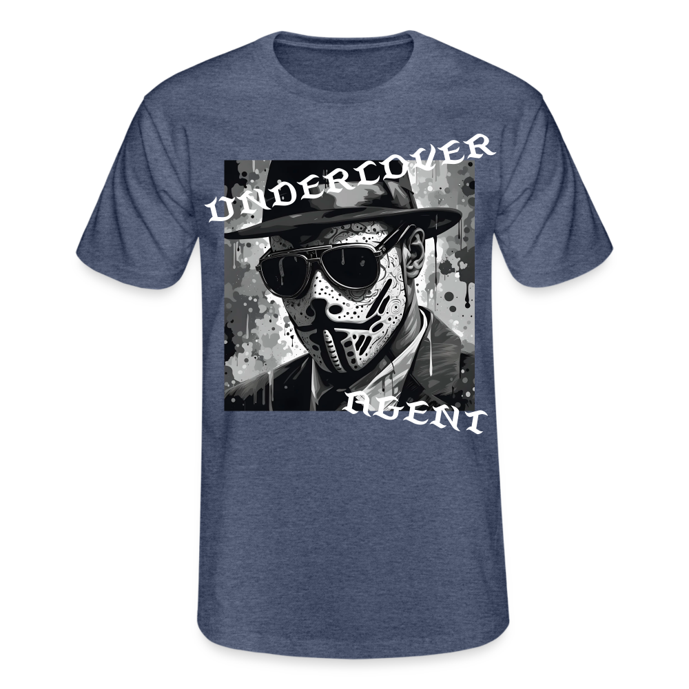 UNDERCOVER AGENT - MEN'S CLASSIC T-SHIRT - heather navy