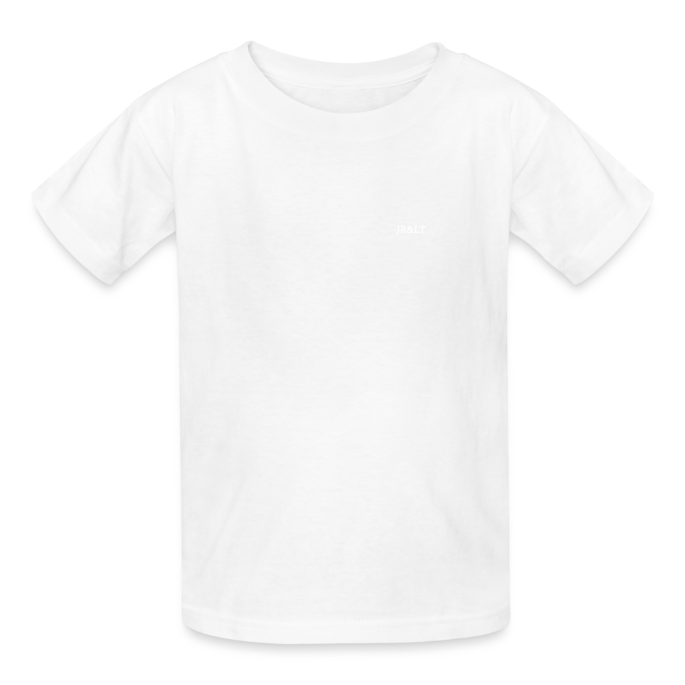 JR<'S CLASSIC LOGO CHILDREN'S T-SHIRT - white