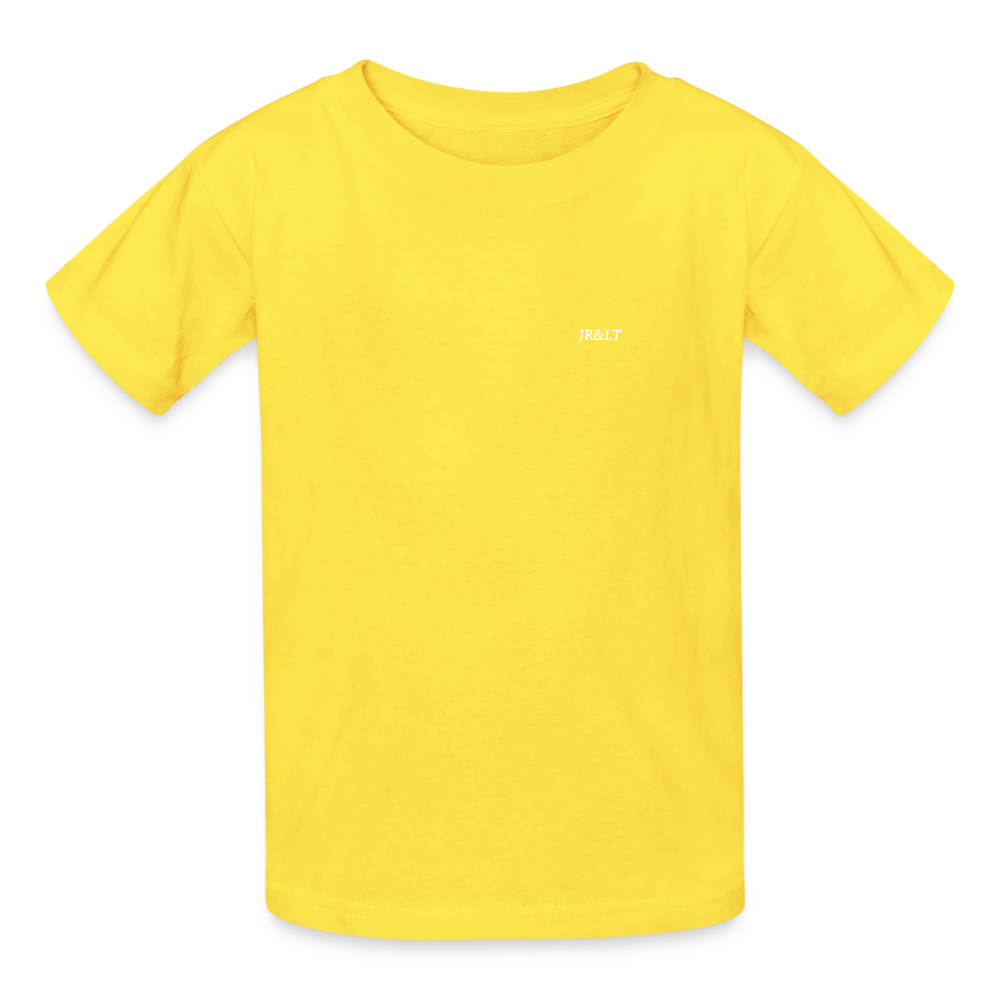 JR<'S CLASSIC LOGO CHILDREN'S T-SHIRT - yellow