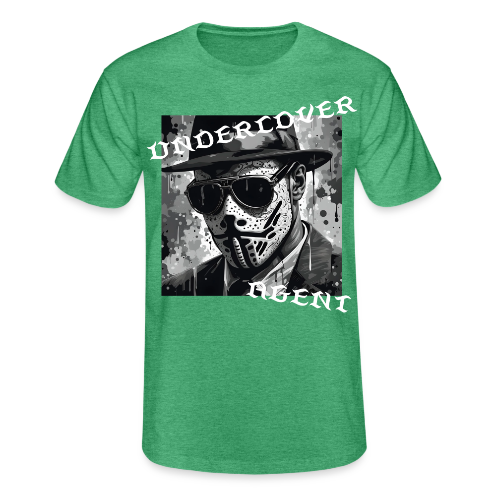 UNDERCOVER AGENT - MEN'S CLASSIC T-SHIRT - heather green