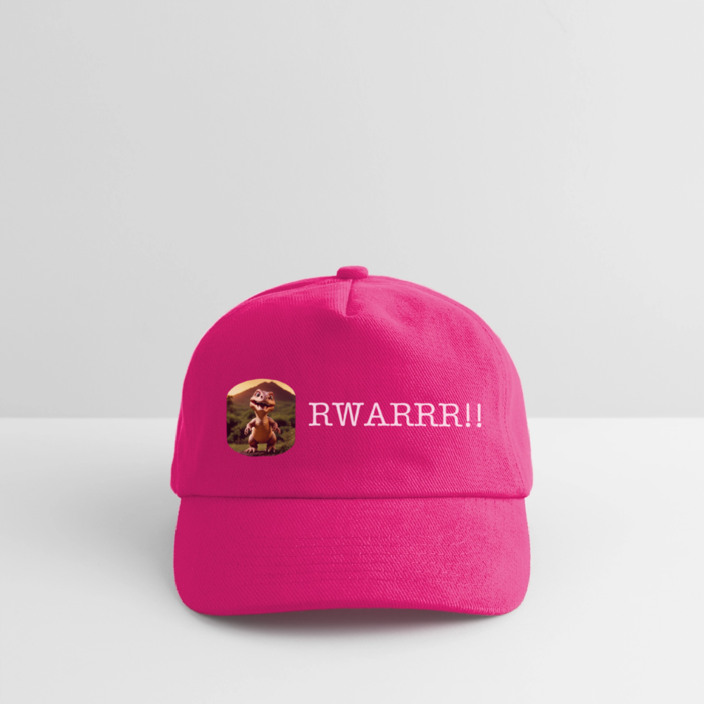 DINO - KIDS BASEBALL CAP - fuchsia