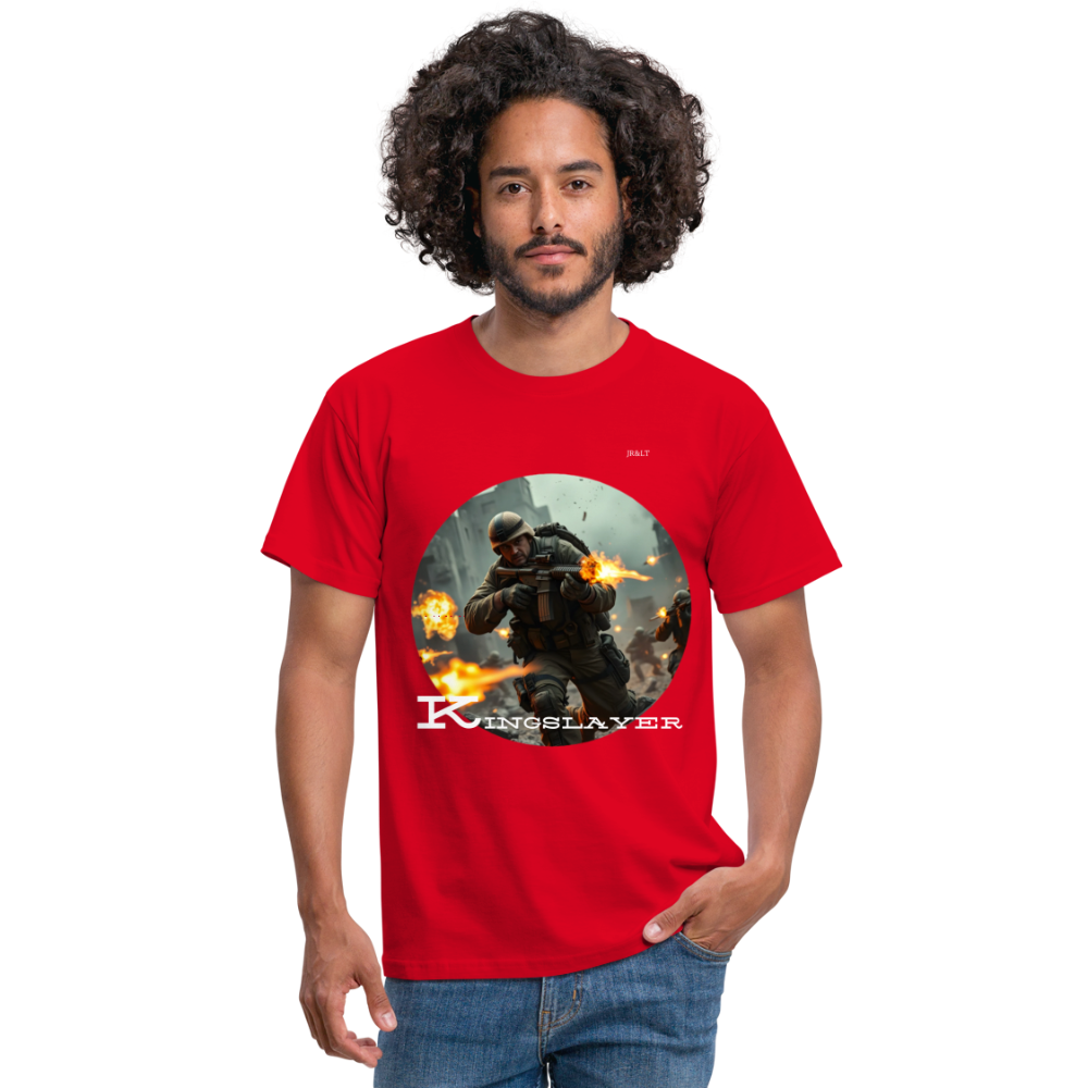 KINGSLAYER - MEN'S CLASSIC T-SHIRT - red