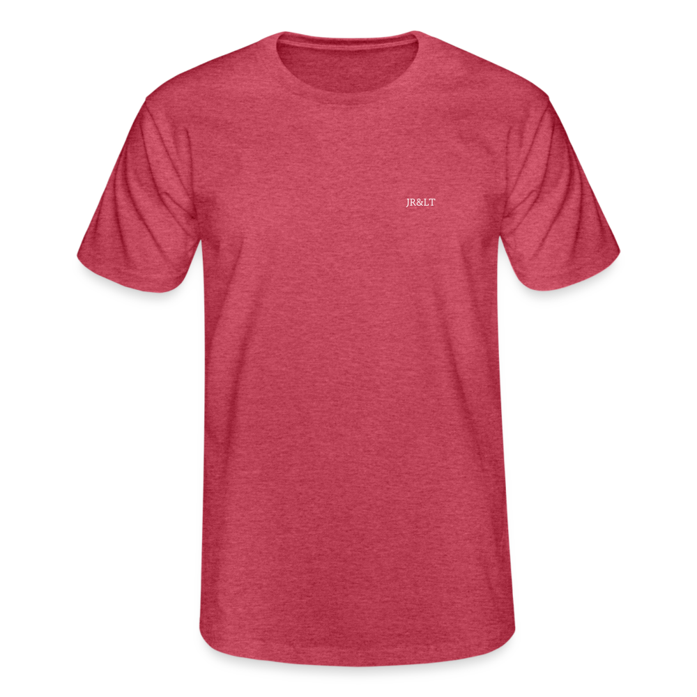 JR< CLASSIC LOGO - MEN'S CLASSIC T-SHIRT - heather red