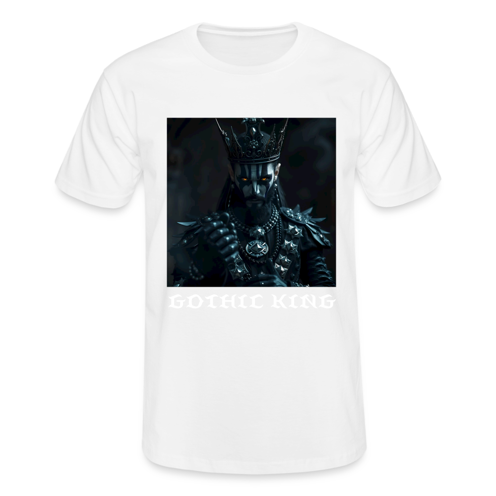 GOTHIC KING - MENS CLASSIC T-SHIRT - white