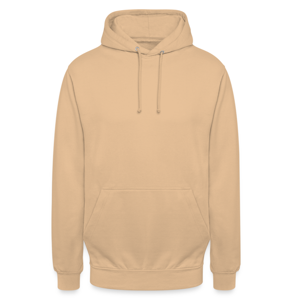 "WITH GREAT UDDERS" WOMEN'S HOODIE - peach