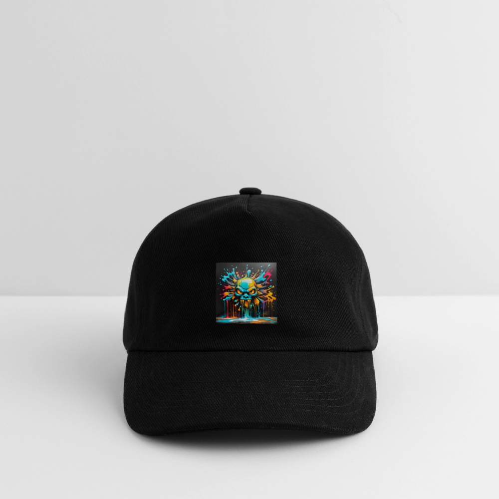 SKULLFUKERY - KIDS BASEBALL CAP - black