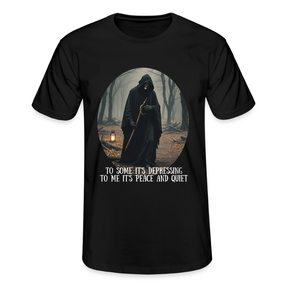 LONELY GRIM REAPER - MEN'S CLASSIC T-SHIRT - black