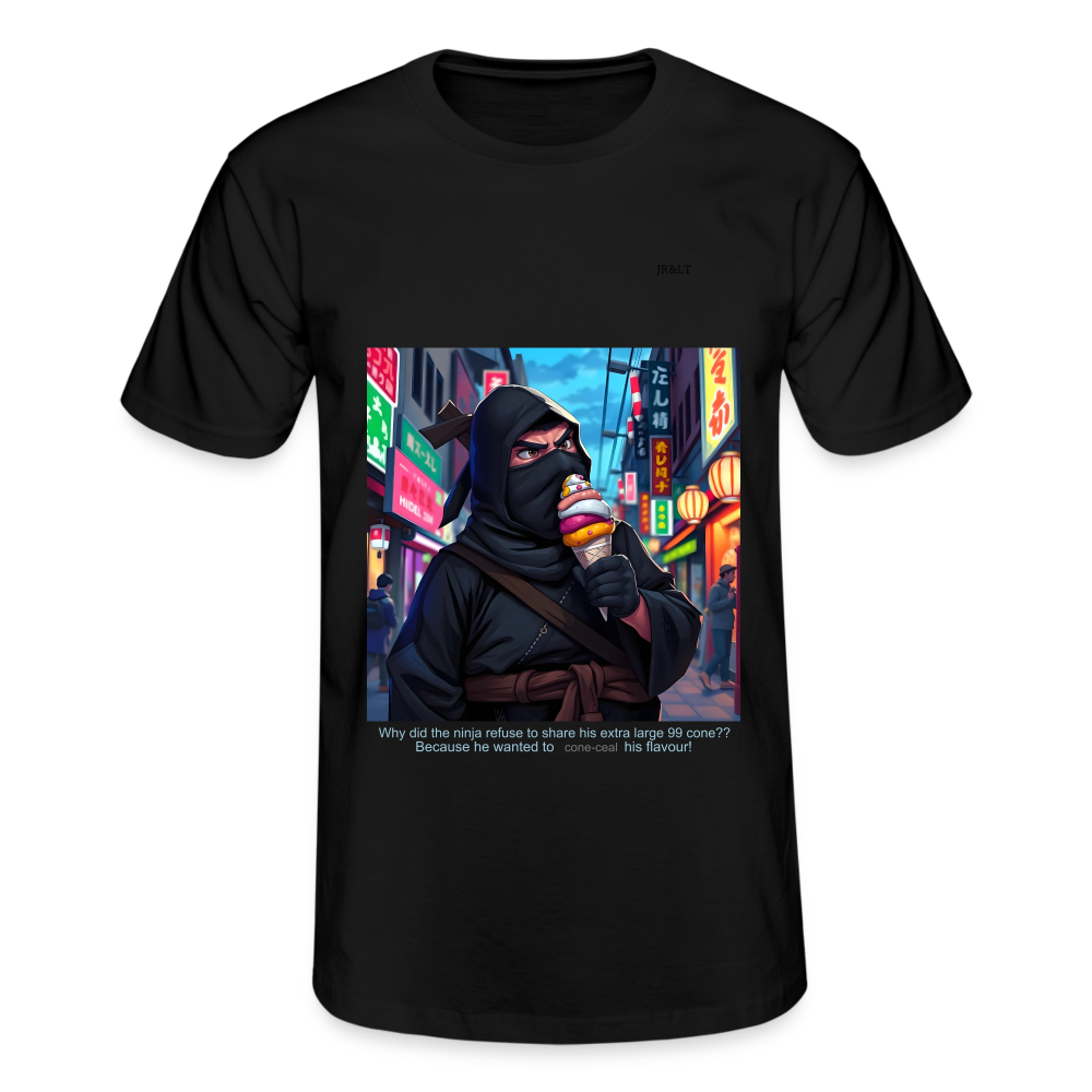 ICE-CREAM NINJA- MENS CLASSIC T-SHIRT - black