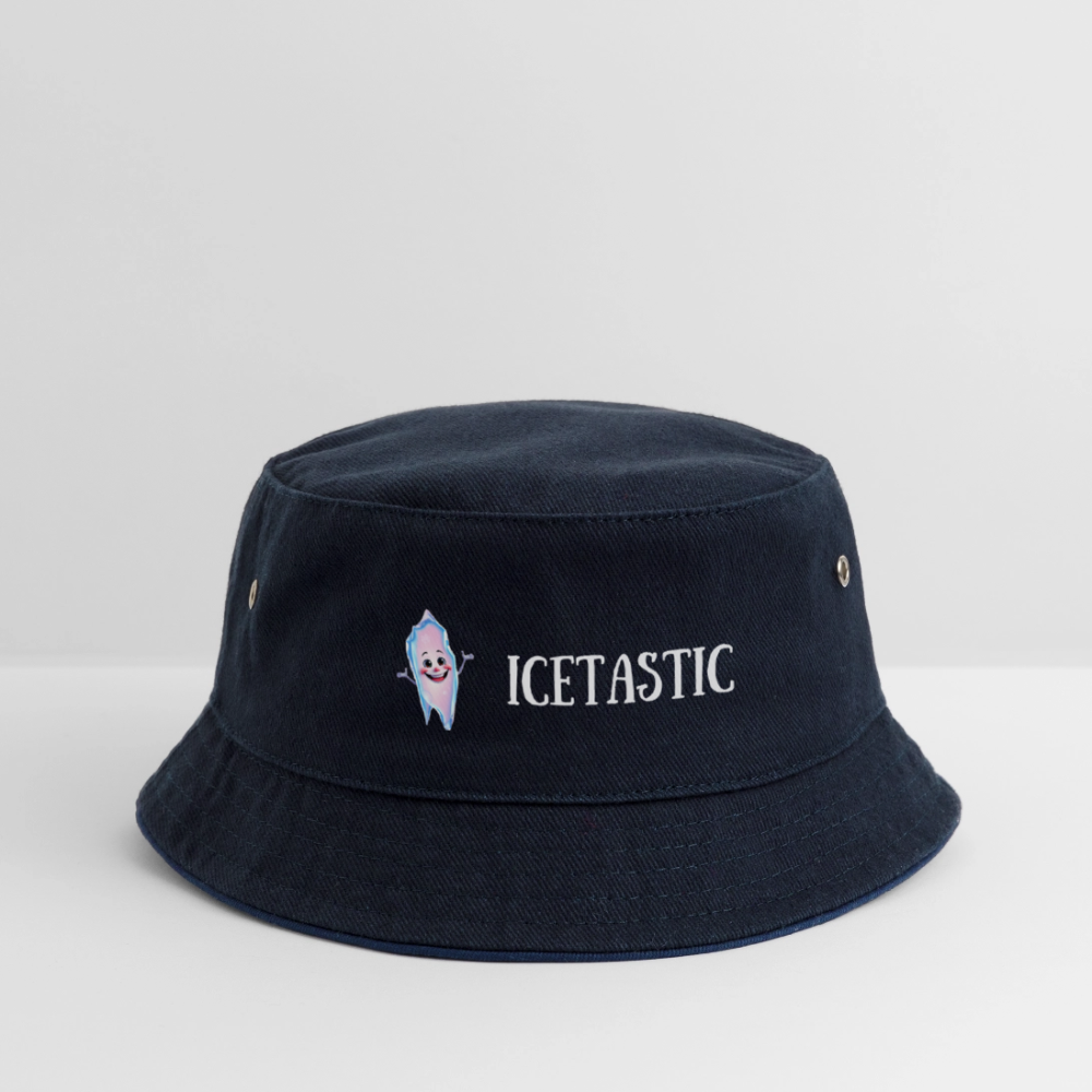 ICETASTIC - CHICLREN'S BUCKET HAT - navy/navy