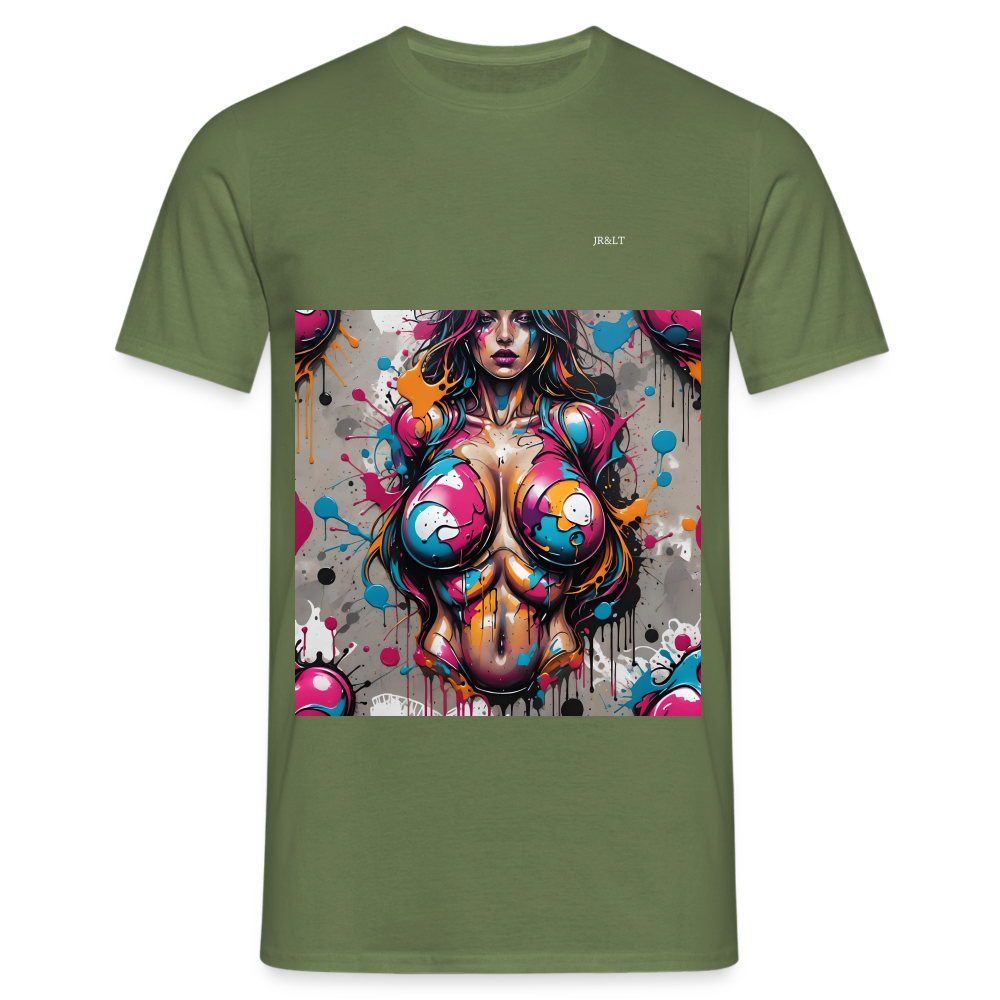 BOOB'S MENS CLASSIC T-SHIRT - military green