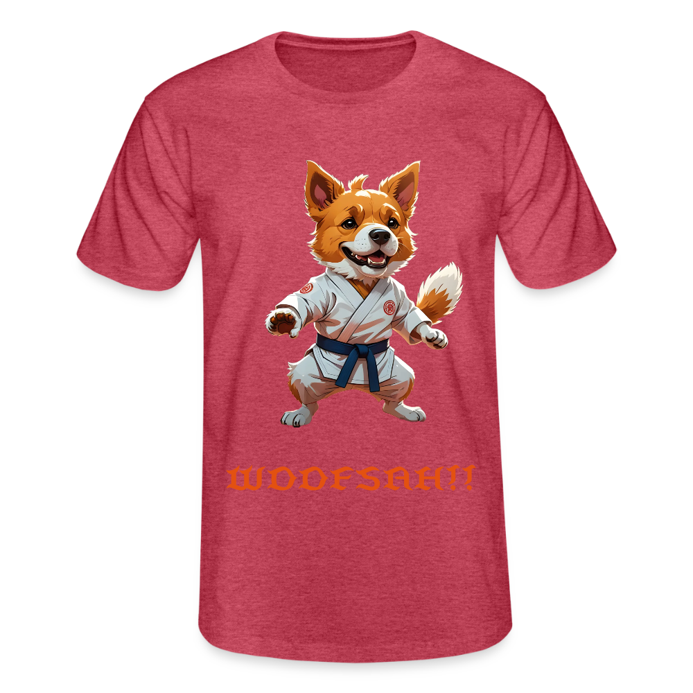 SOULESS WORLD - MENS CLASSIC T-SHIRT - heather red