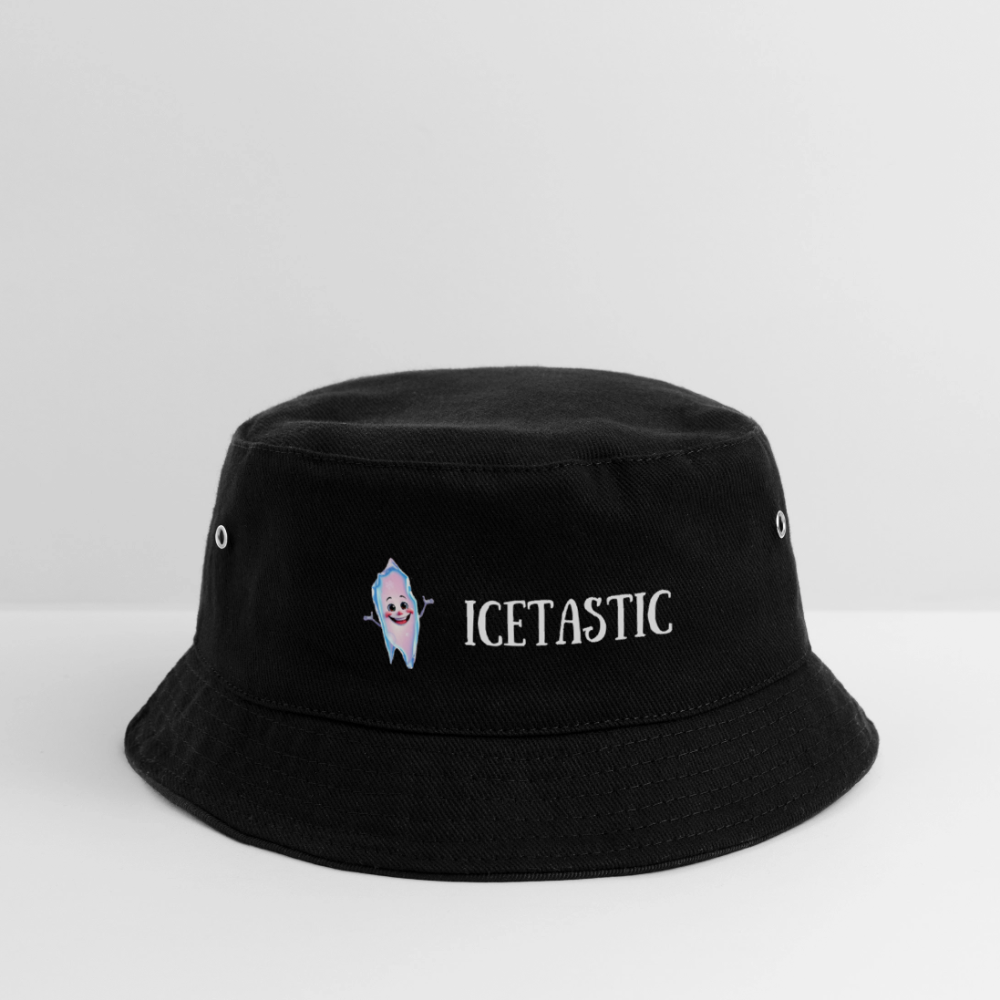 ICETASTIC - CHICLREN'S BUCKET HAT - black