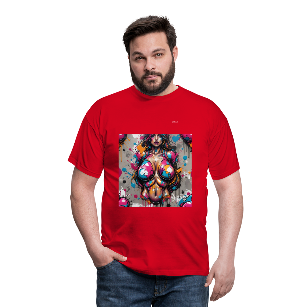 BOOB'S MENS CLASSIC T-SHIRT - red