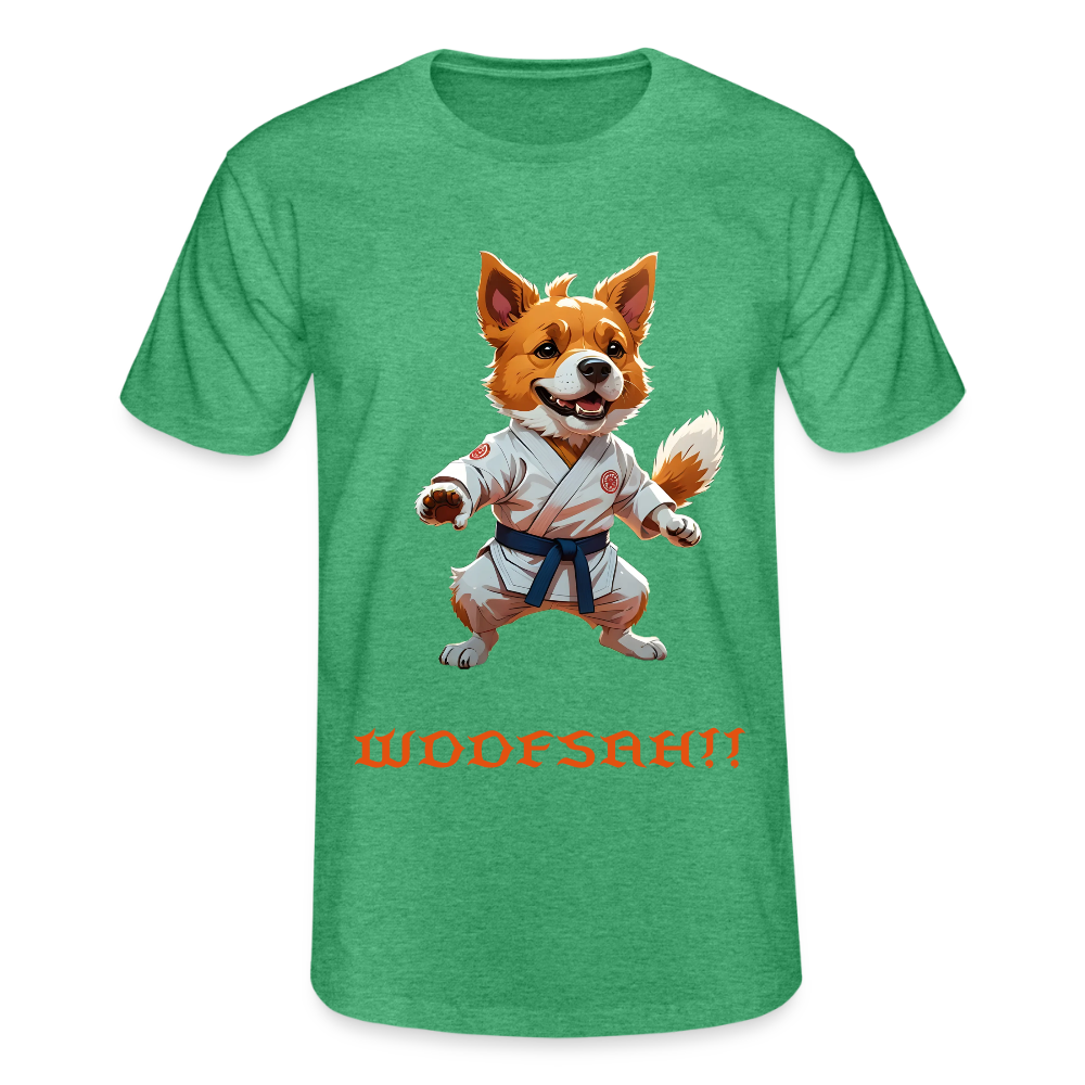 SOULESS WORLD - MENS CLASSIC T-SHIRT - heather green