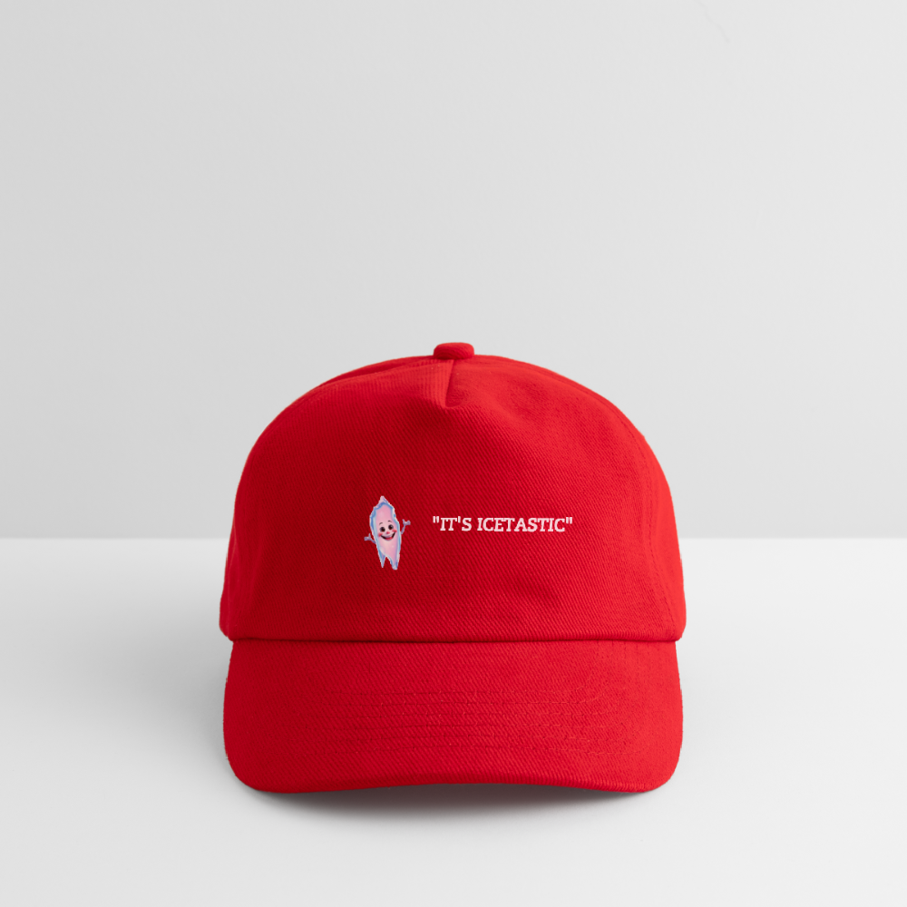 Kids’ Baseball Cap - red
