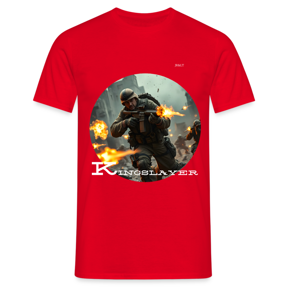 KINGSLAYER - MEN'S CLASSIC T-SHIRT - red
