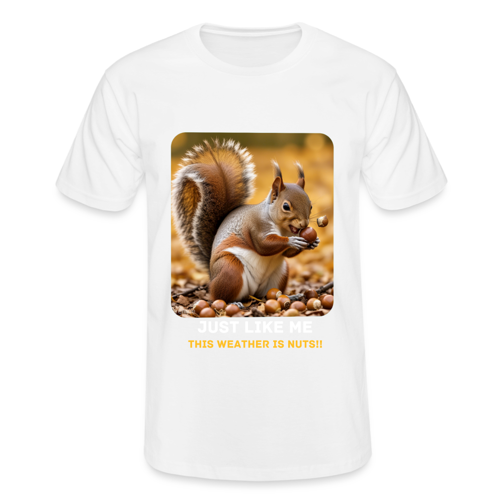 THIS WEATHER IS NUTS - MENS CLASSIC T-SHIRT - white