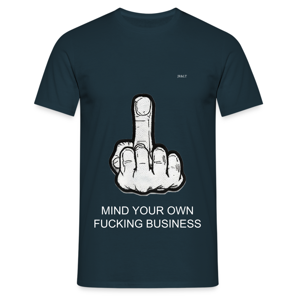 ERICS T-SHIRT - navy