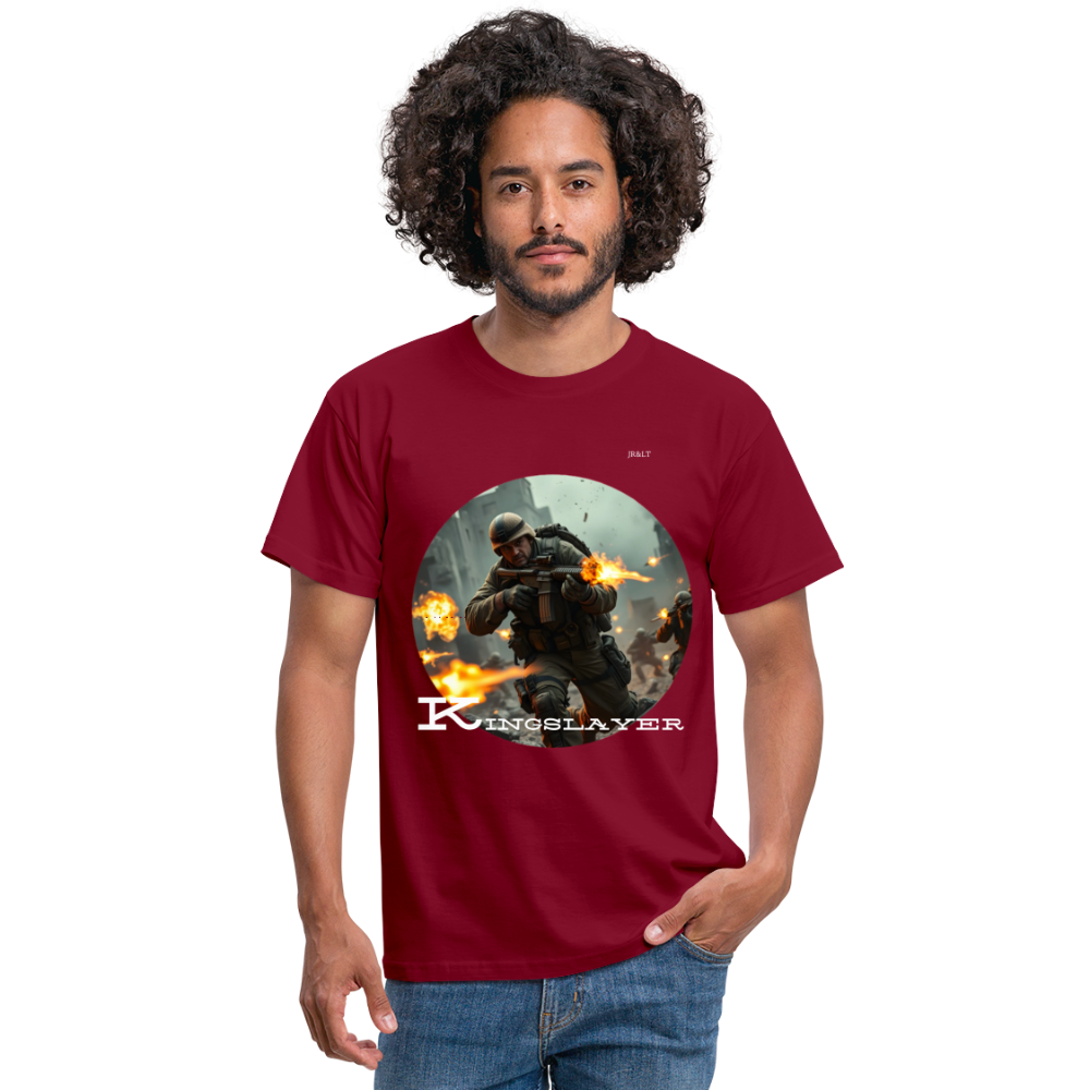 KINGSLAYER - MEN'S CLASSIC T-SHIRT - brick red