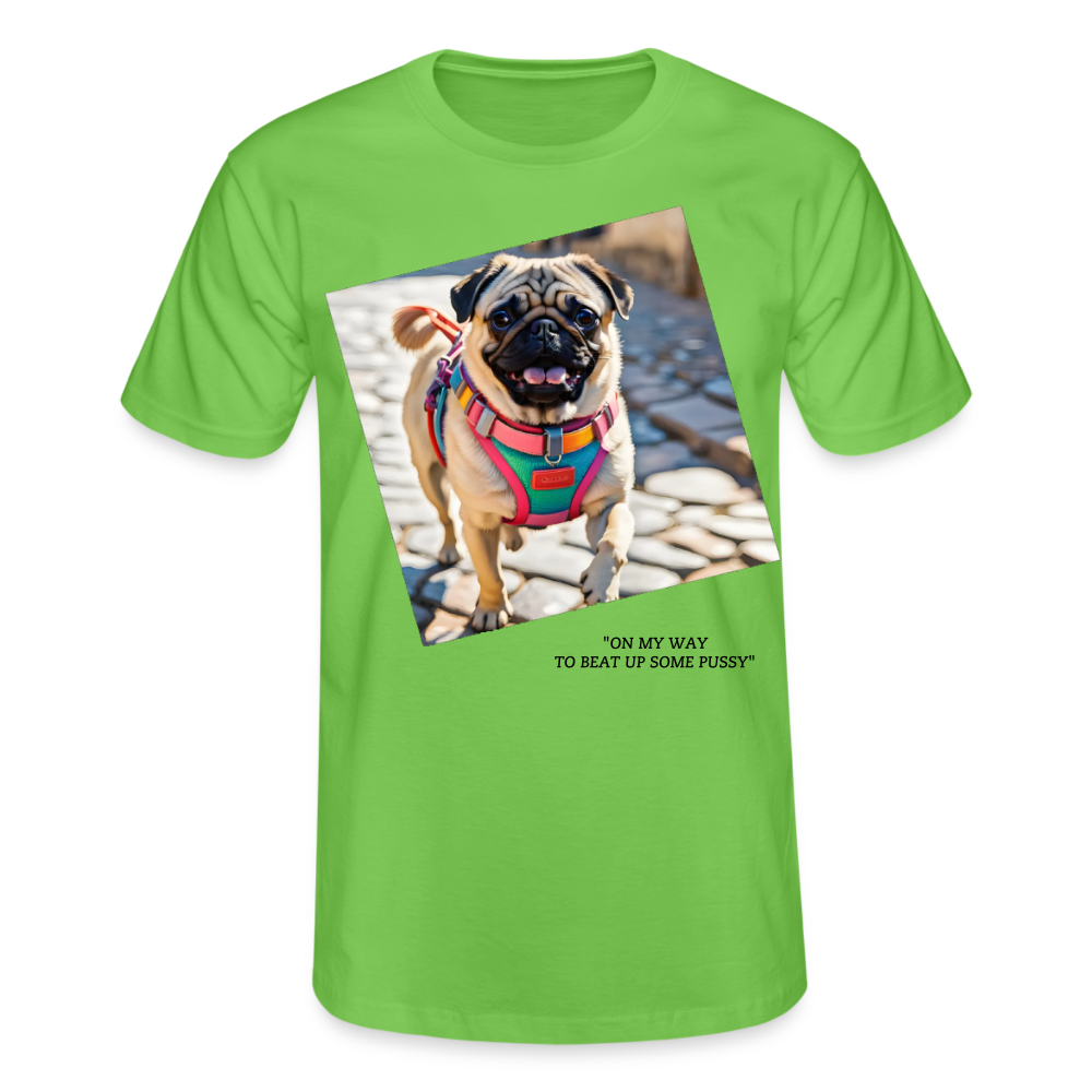 PUG - MEN'S CLASSIC T-SHIRT - light green