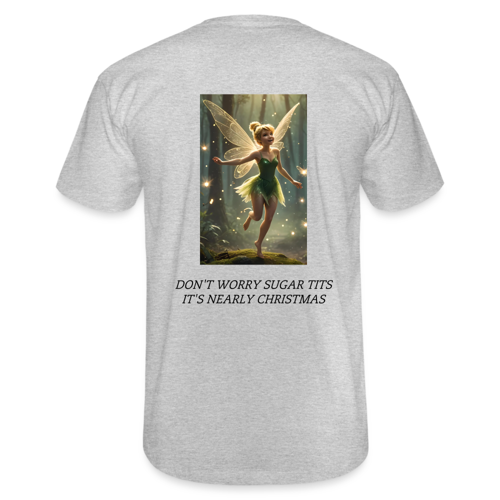 DONT WORRY SUGAR TITS - MENS CLASSIC T-SHIRT - heather grey