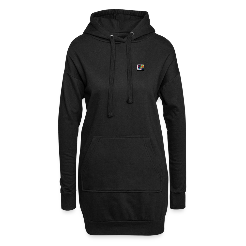 JR<® WOMEN'S HOODED DRESS - black