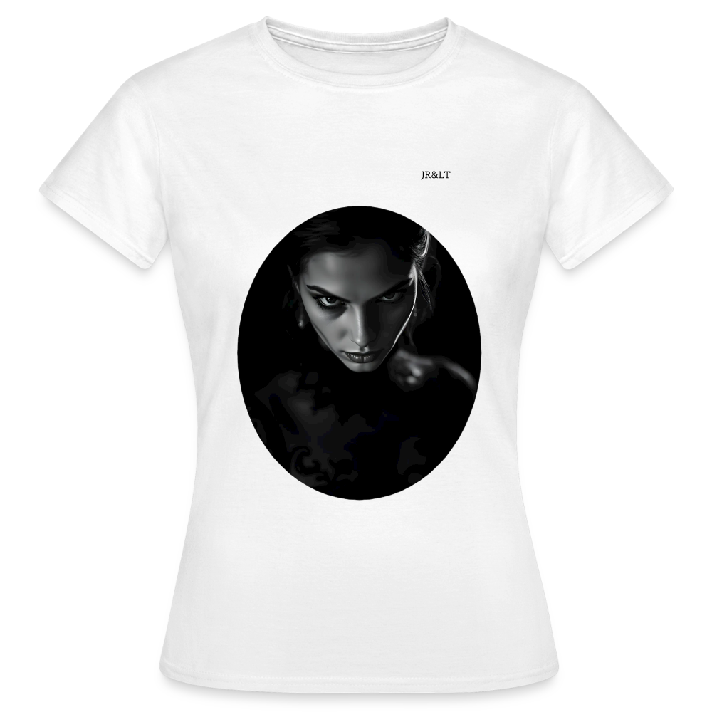 SULTRY TEMPTRESS - WOMEN'S CLASSIC T-SHIRT - white
