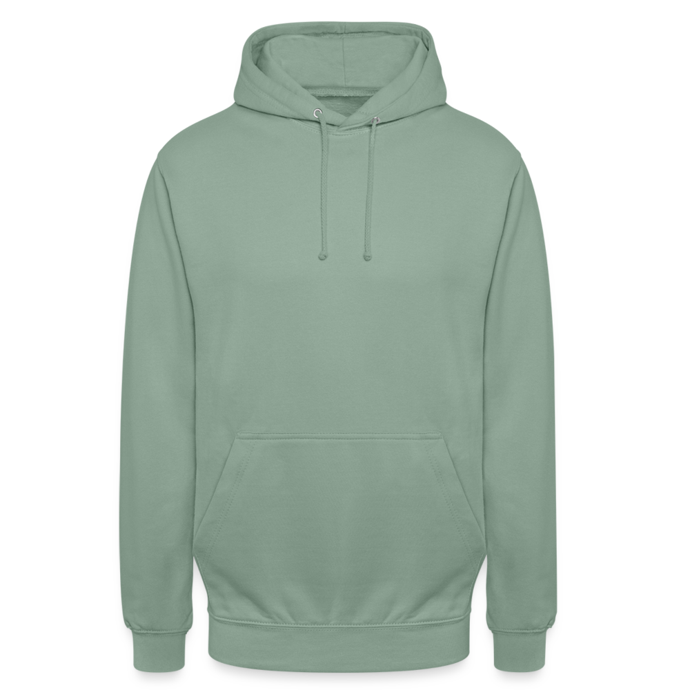 "WITH GREAT UDDERS" WOMEN'S HOODIE - steel green