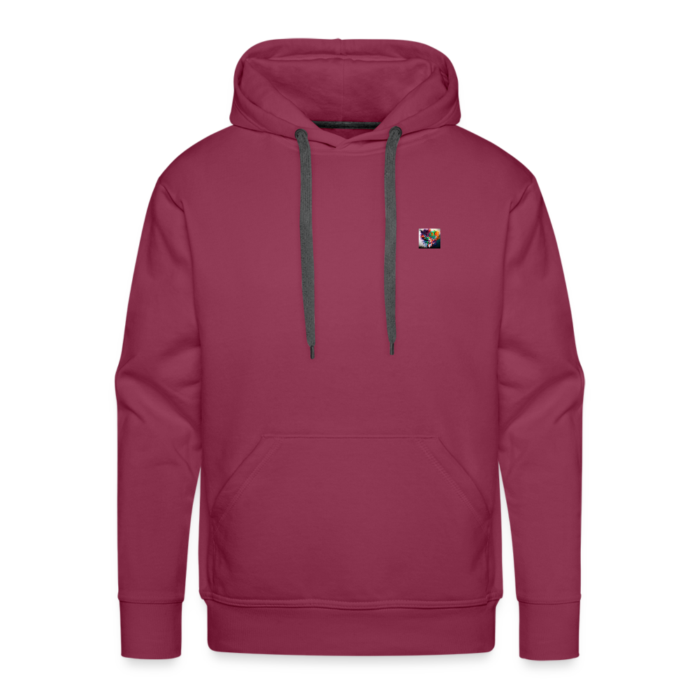 JR< TRADEMARKED - MEN'S HOODIE - bordeaux