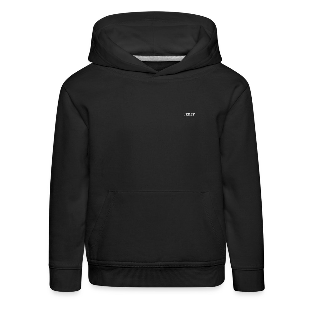 JR<'S CLASSIC LOGO CHILDREN'S HOODIE - black