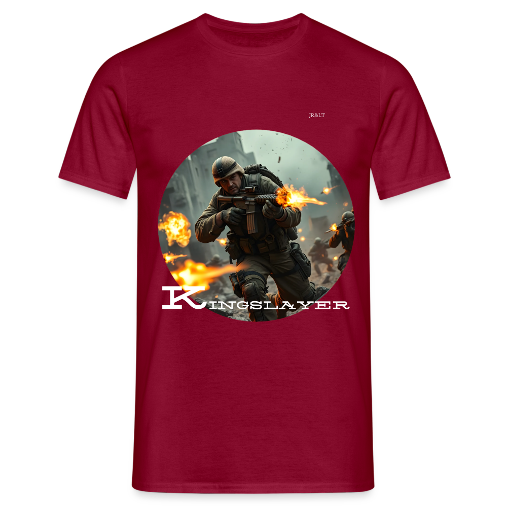 KINGSLAYER - MEN'S CLASSIC T-SHIRT - brick red
