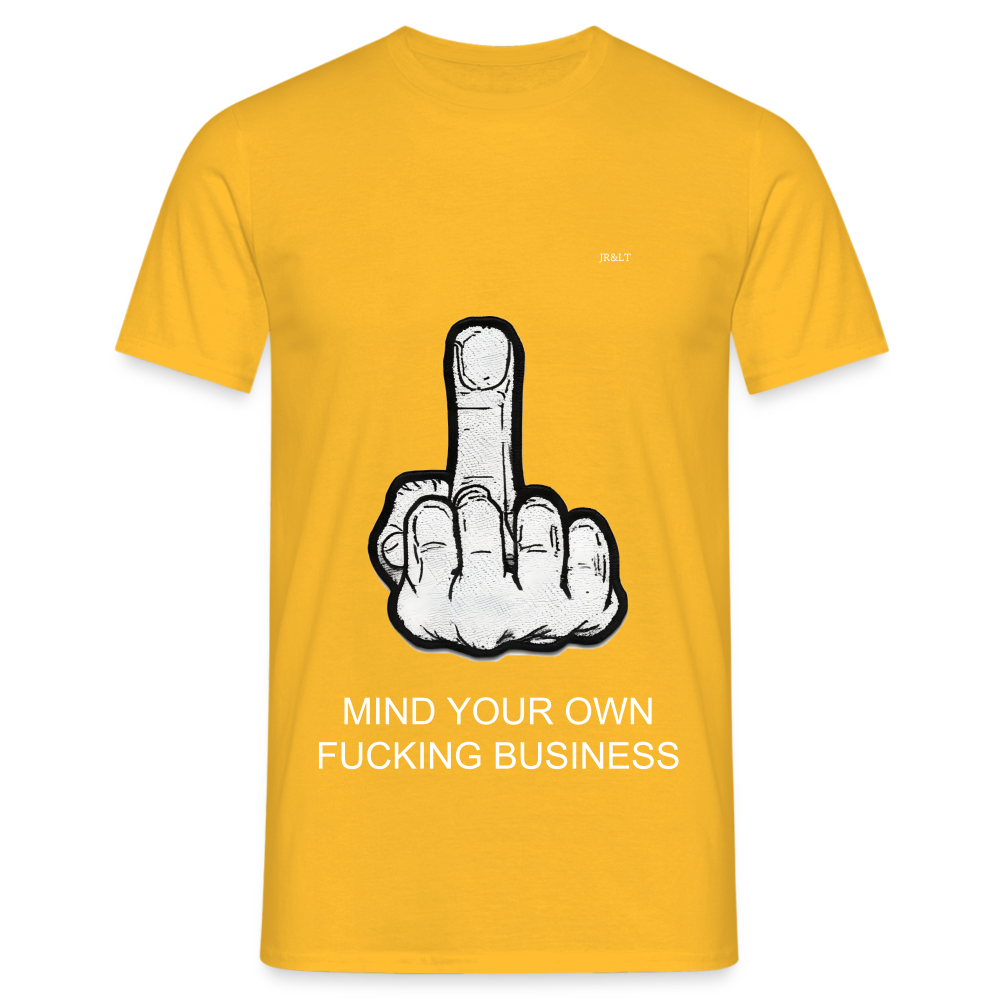 ERICS T-SHIRT - yellow