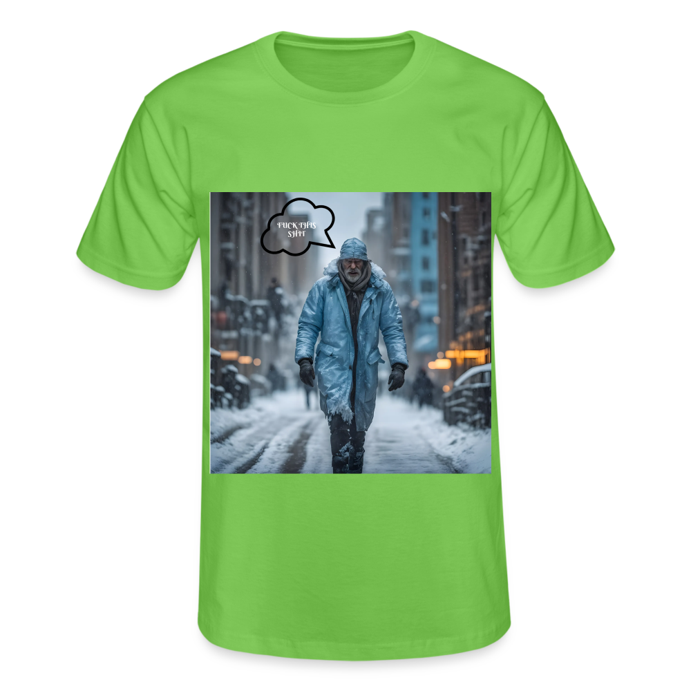 FUCK THIS SHIT - MENS CLASSIC T-SHIRT - light green