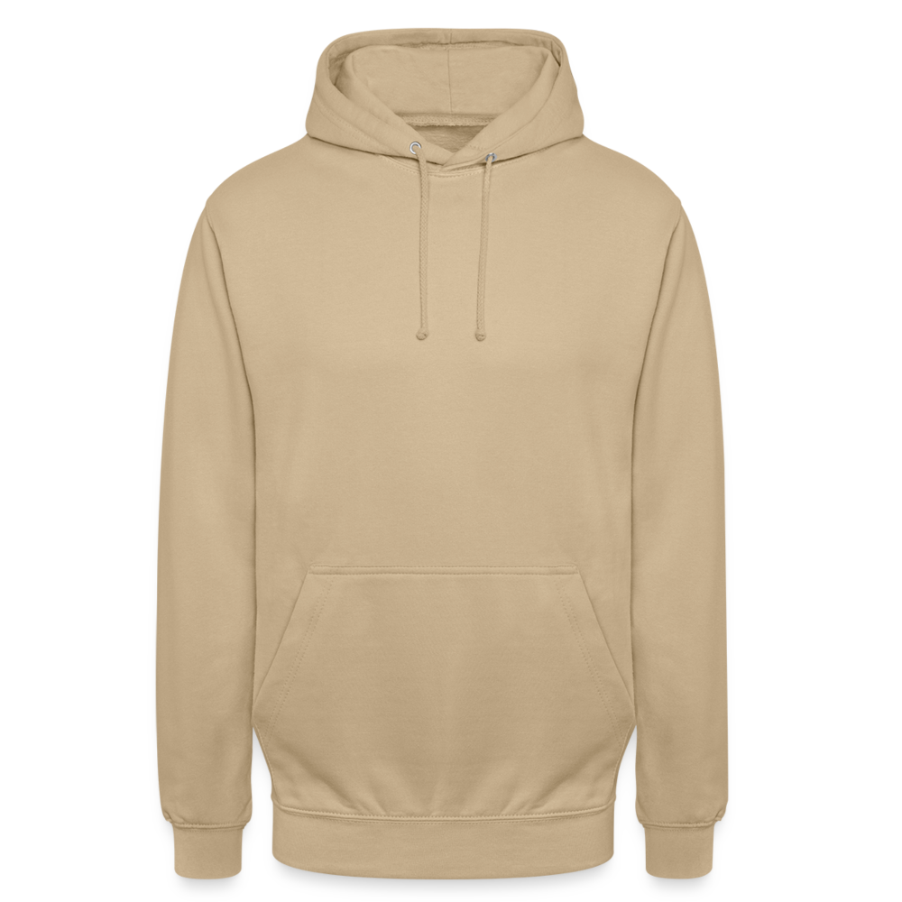 "WITH GREAT UDDERS" WOMEN'S HOODIE - beige