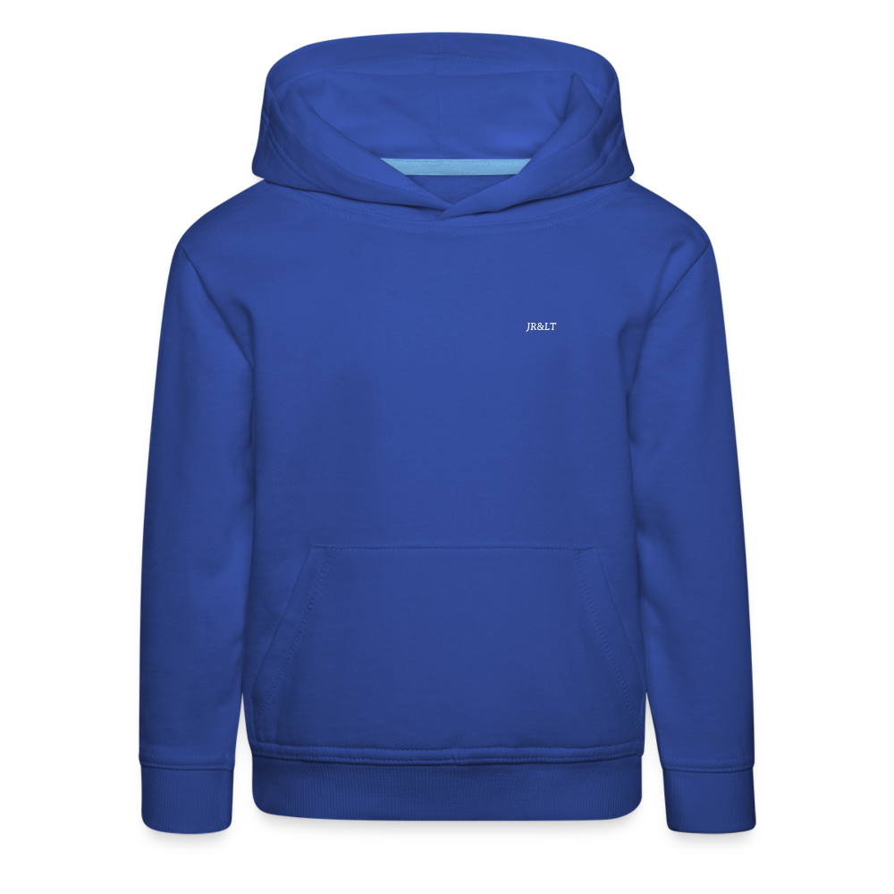 JR<'S CLASSIC LOGO CHILDREN'S HOODIE - royal blue