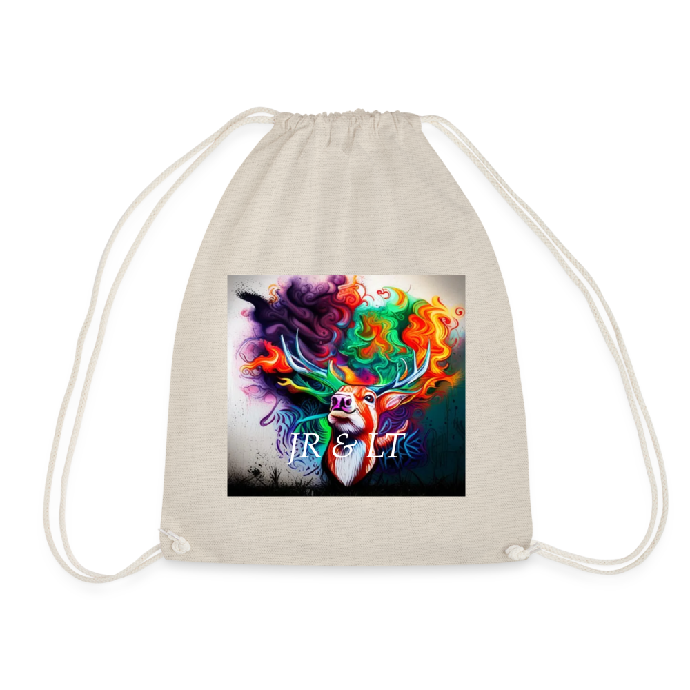JR< -DRAWSTRING BAG - nature