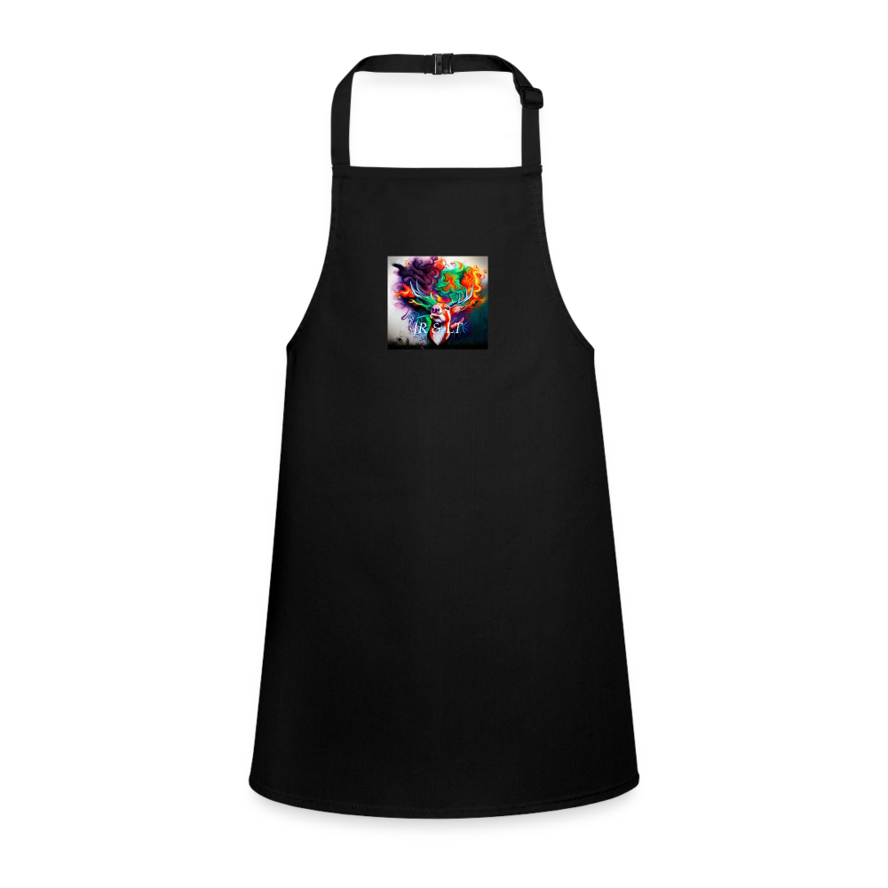 JR<® CHILDRENS APRON - black