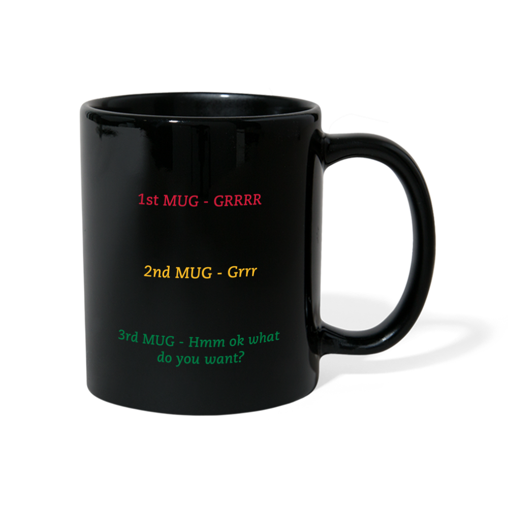 JR<® COLOUR MUG - black