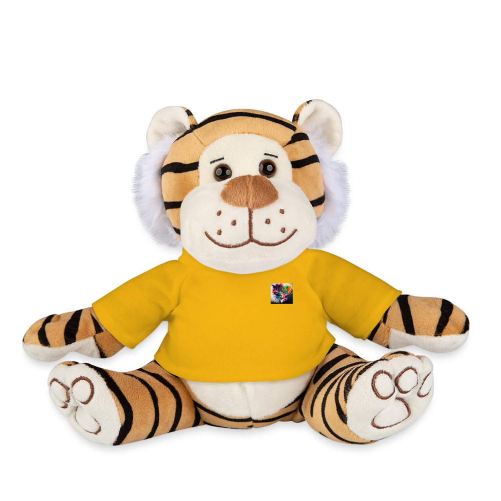 JR<® PLUSH TIGER - sun yellow