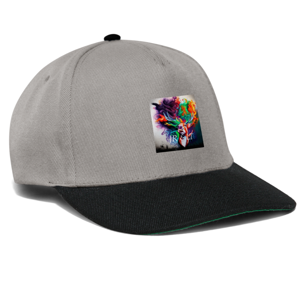 JR< LOGO SNAP BACK - graphite/black